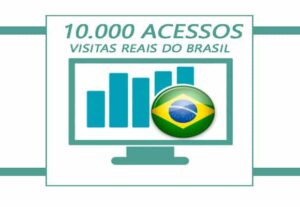 265110.000 visitas trafego do brasil