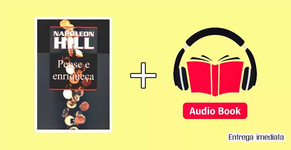 179825Ebook: pense e enriqueça – PDF + audiobook MP3