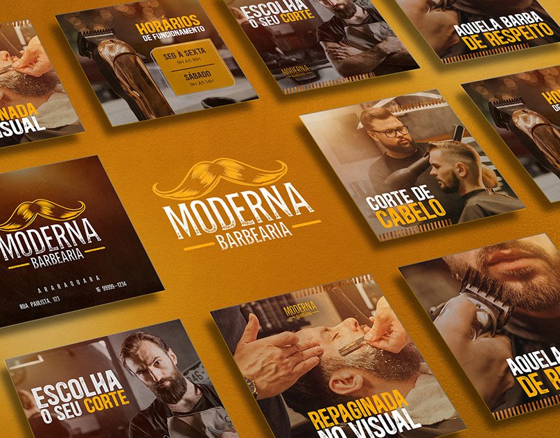 188079Pacote de artes para redes sociais