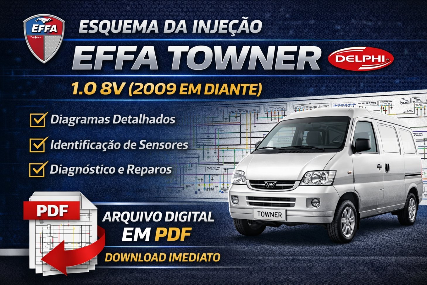 216668Esquema Elétrico Geral VW Gol G5 e G6 | PDF – Download