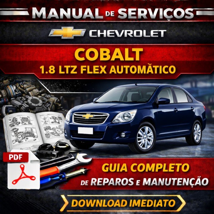 Manual de Serviços Chevrolet Cobalt 1.8 LTZ Flex Automático – PDF ...