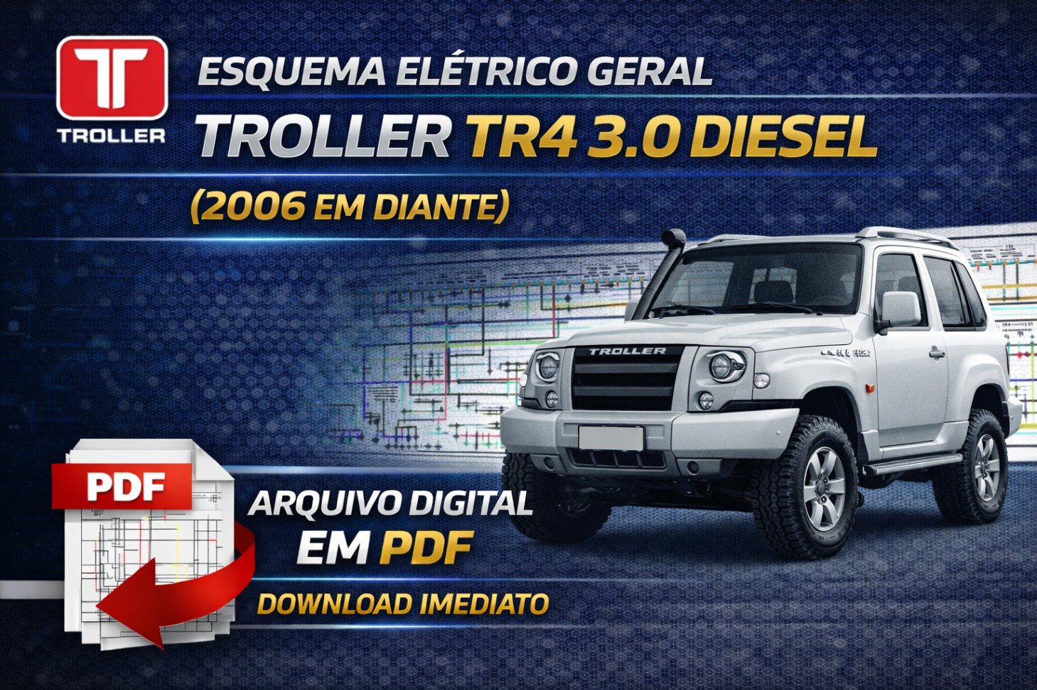 216891Esquema Elétrico Geral do Fiat Tempra 8V e 16V – Injeção Eletrônica e Carburador