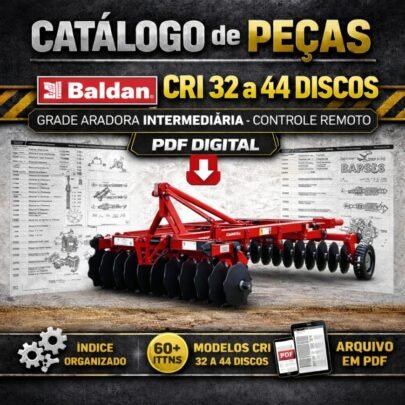 220308Catálogos de Peças Grades BALDAN CRI 32 a 44 Discos – PDF Digital