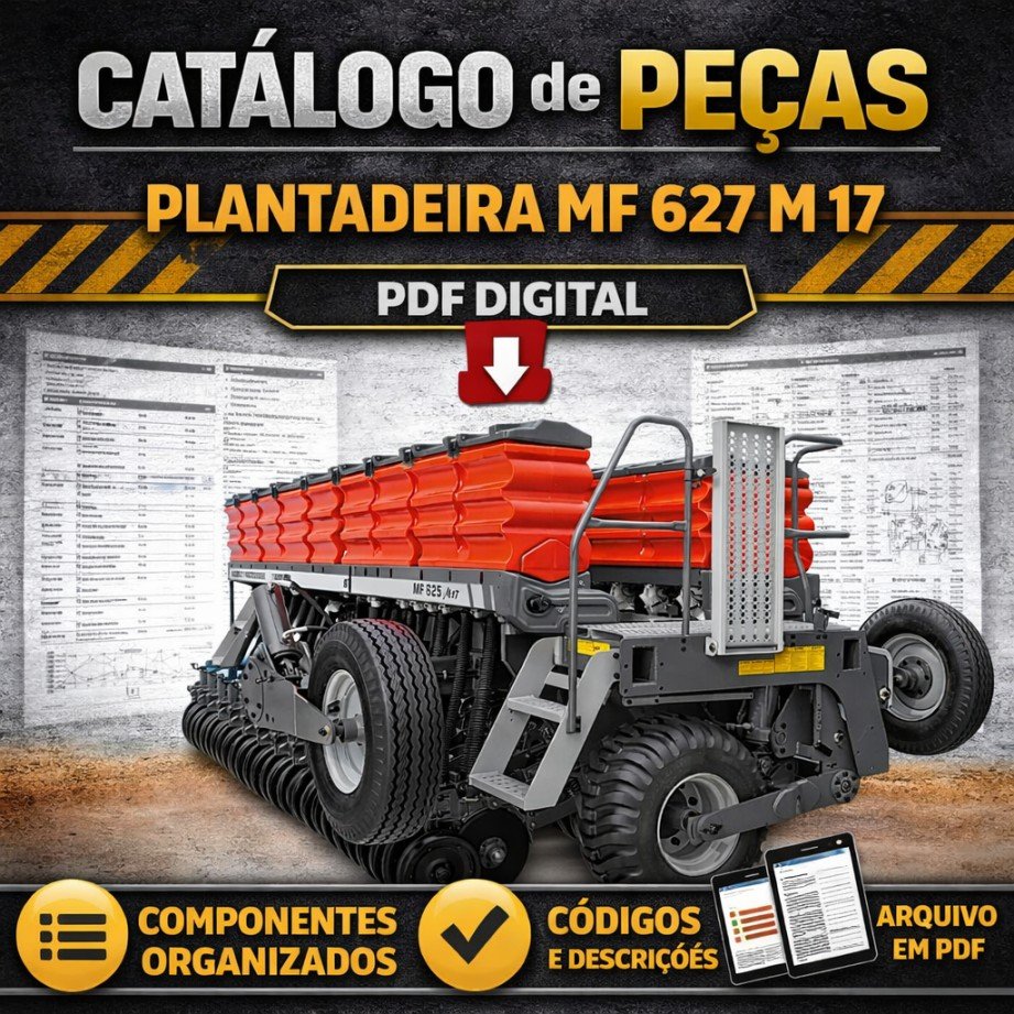 Catálogo de Peças Plantadeira MF 627 M 17 – PDF Digital - Freela Web