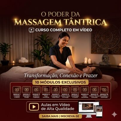 47877Curso Massagem Tântrica na Prática em Vídeo + Bônus